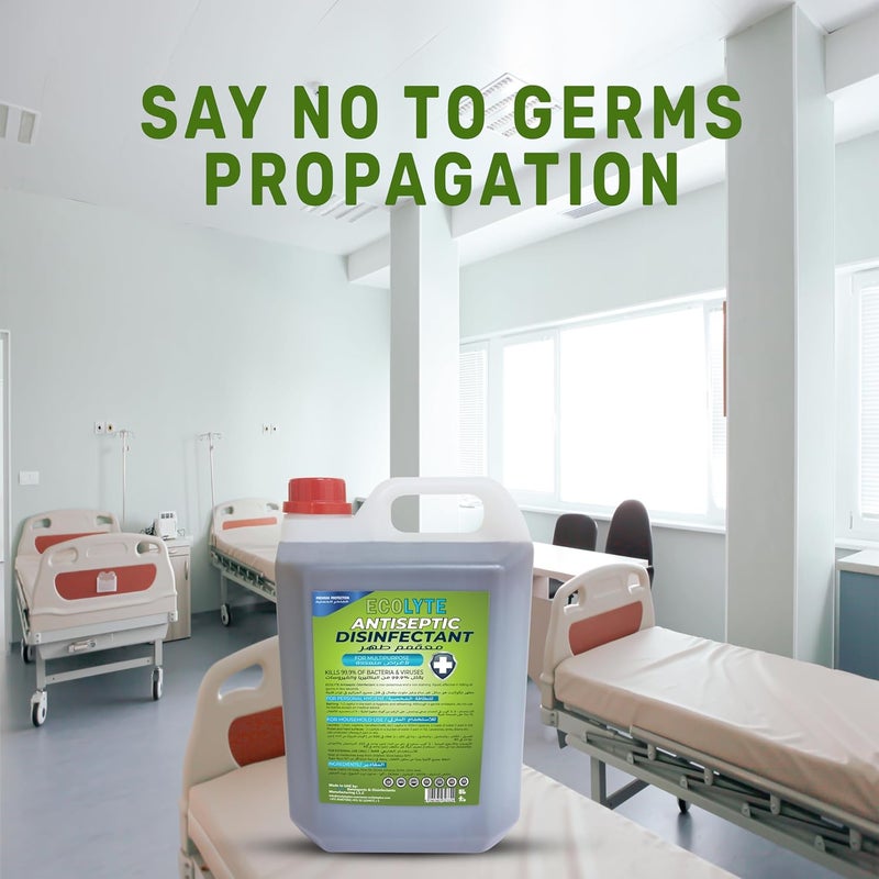 ECOLYTE+ Premium Antiseptic Disinfectant Liquid - 5 Liter - Image 4