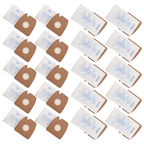 Ying-ti 20Pcs Replacement for Eureka 3670 & 3680 MM Vacuum Bags,and Replacement Vacuum Bags Part # 60295, 60296, 60297 - Image 1