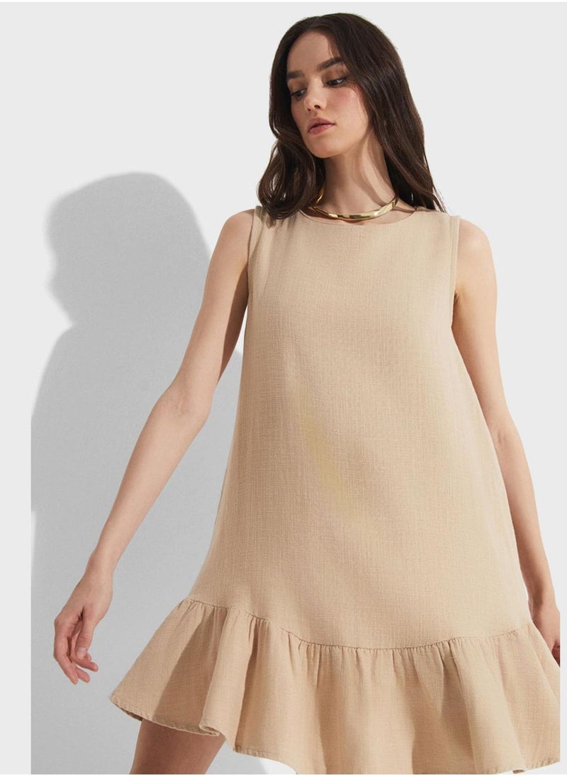 جون فستان أ-لاين بدون أكمام - Image 4