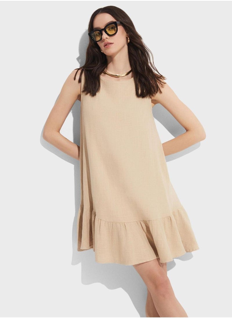 جون فستان أ-لاين بدون أكمام - Image 3