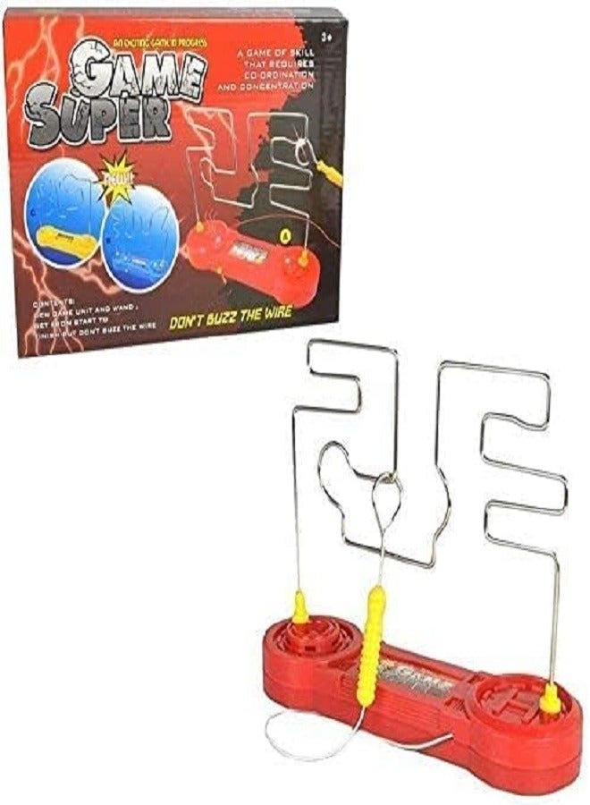 Super Nerve Game Wire Skill Maze Childrens Adults Nerves Touch Classic Retro Family Time Kids - Image 2