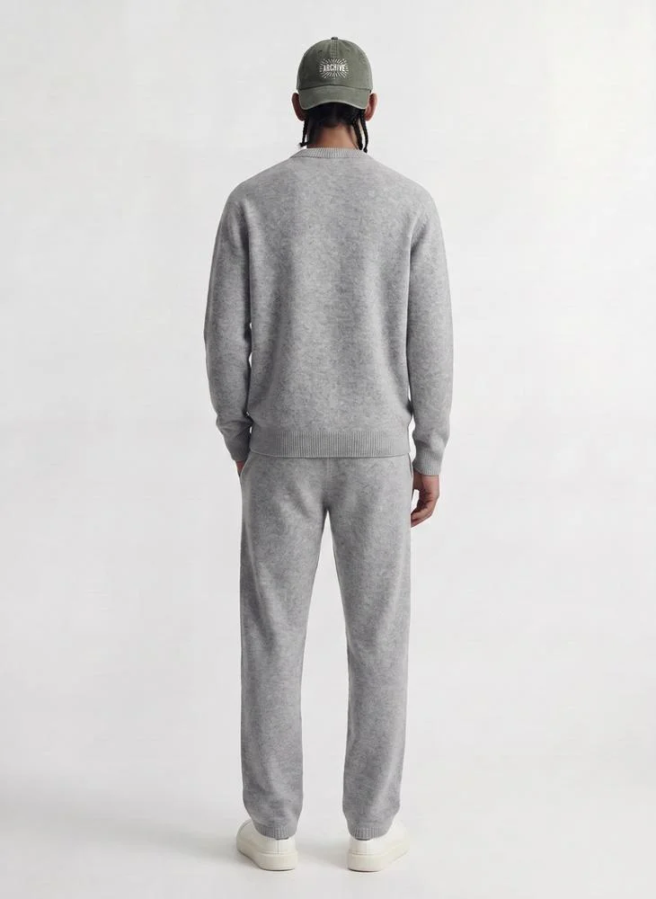 JACK & JONES Knitted Wide Leg Sweatpants