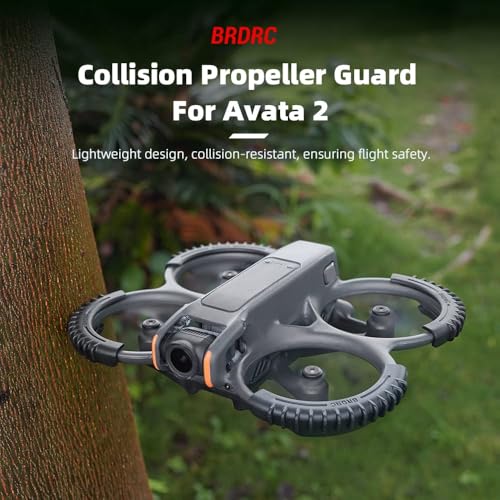 GetZget® Props Guard Bumper Protective TPU Cover Compatible with Dji Avata 2 Propeller Guard Protector Accessories (Black) - Image 5