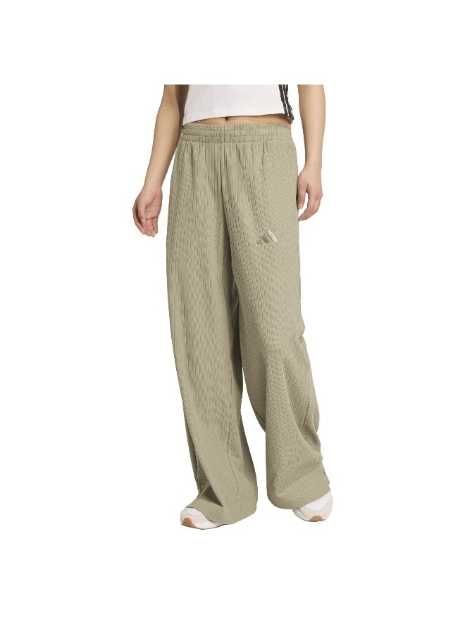 Adidas W All Szn W Pt Green Training Pants For Women XS - Image 2