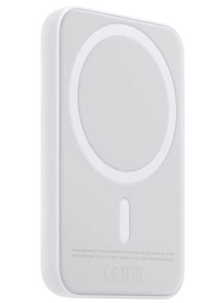 MagSafe Wireless Power Bank for iPhone 16 Pro – 10,000mAh Magnetic Portable Charger with Fast Charging & USB-C Input/Output | Snap-On Battery Pack in Sleek White | Compact Power on the Go for Apple Devices - pzsku/Z8E0671A7AEE951849C54Z/45/1752137011/d1163507-025c-4f6d-b2e8-7fc7f2340f99