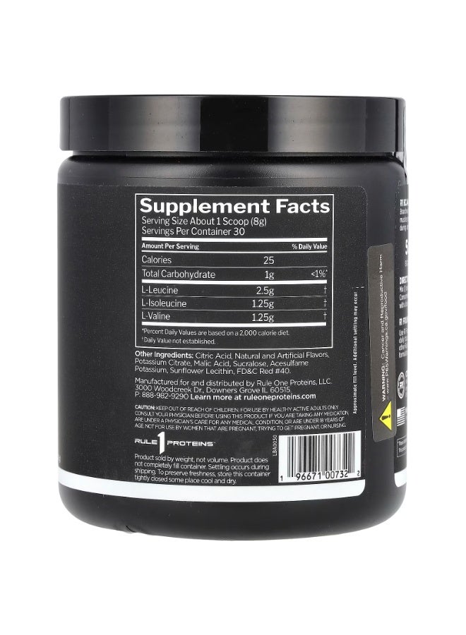 Rule One Proteins BCAA, Fruit Punch, 8.47 oz (240 g) - Image 2