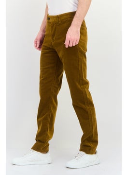 GANT Men Regular Fit Ribbed Allister Corduroy Pants, Brown  - Image 2