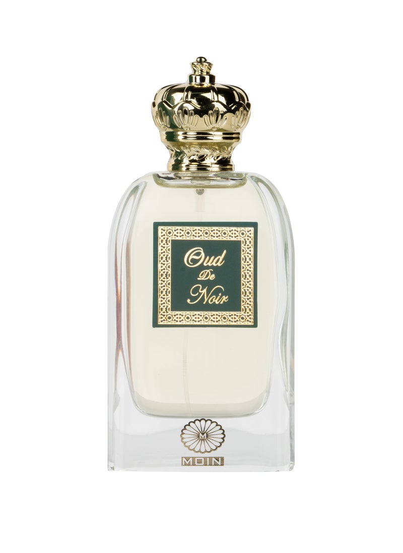 Moin Oud De Noir Luxury Perfume for Men & Women 100ml - Woody, Spicy, Amber & Oud Notes - Fresh Aromatic Scent - Long Lasting Fragrance - Perfect for Special Occasions and Daily Wear  - Image 2