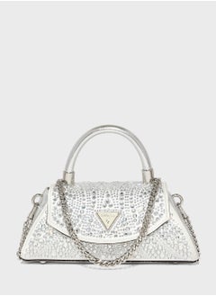 GUESS Beauvoir Top Handle Flap Clutches  - Image 1