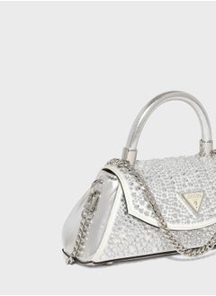 GUESS Beauvoir Top Handle Flap Clutches  - Image 3