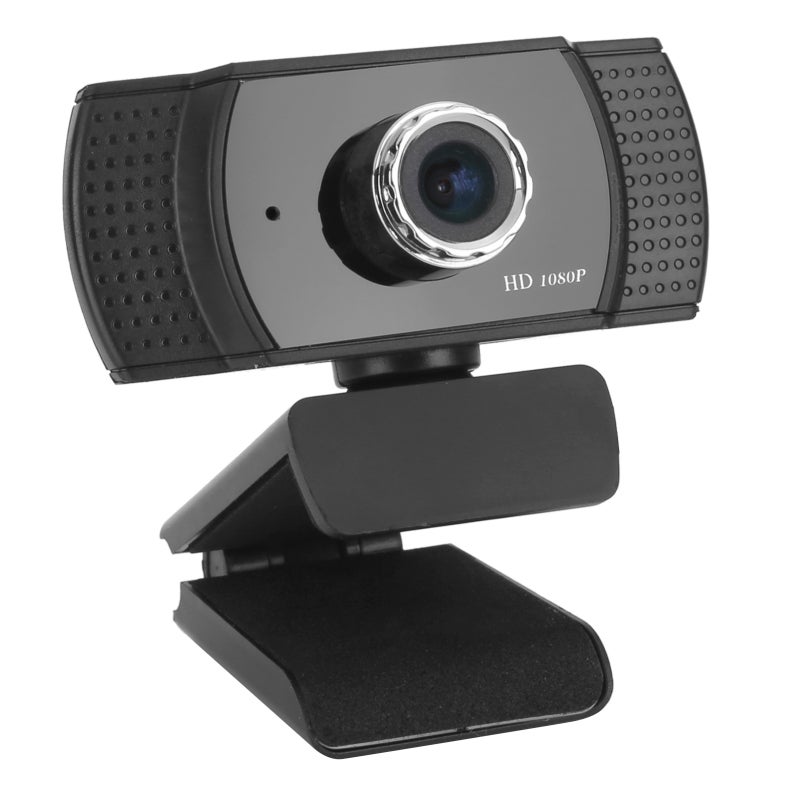 1080P Webcam: 1920 X 1080 Dynamic Resolution - Built-In Noise Reduction Microphones USB Webcam for Remote Work, Online Teaching, Video Conferencing - Image 2