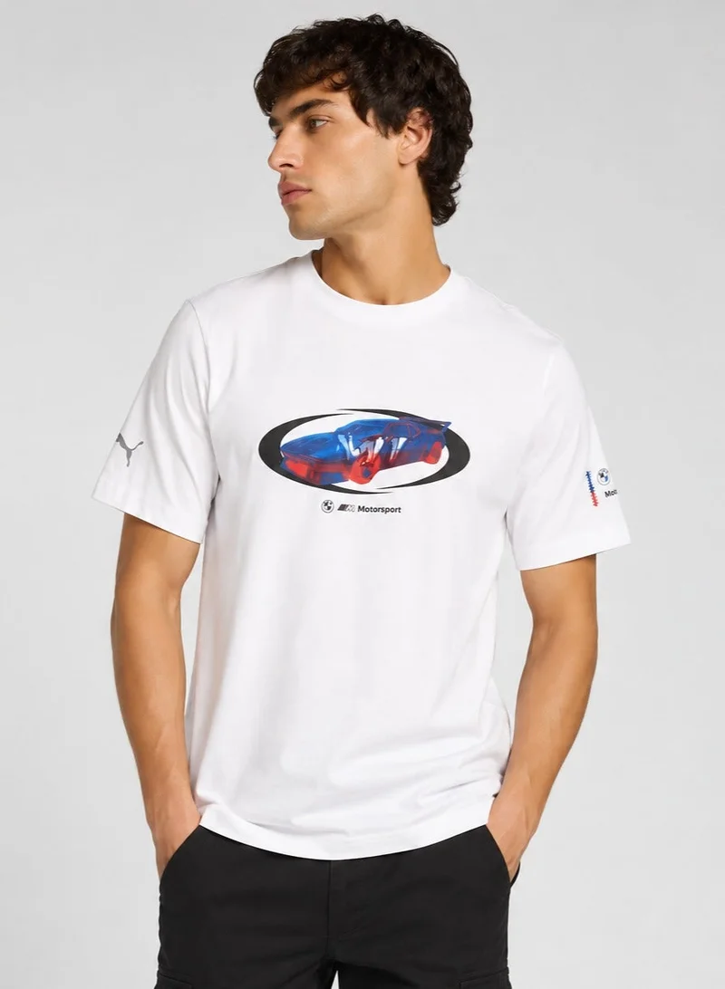 بي ام دبليو موتور سبورت تيشيرت رجالي BMW M Motorsport بتصميم رسومي مميز