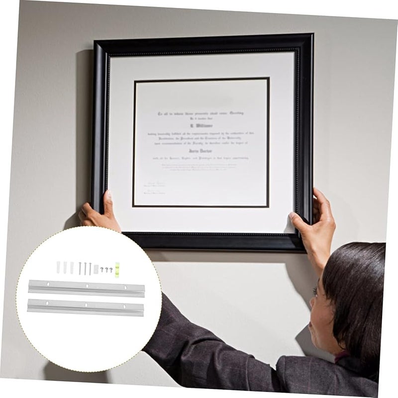 Artibetter شريط تعليق صور على شكل Z للتثبيت الآمن للإطارات الجدارية، قطعة واحدة - Image 4