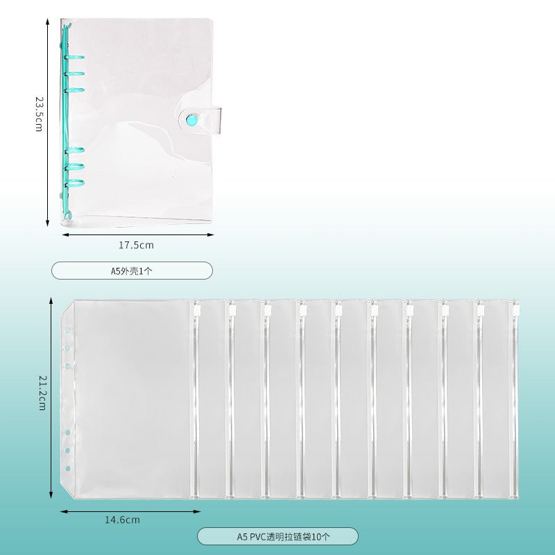 Manufacturers Household Documents Household Registration Book Vaccine Book Baby Birth Certificate Portable Passport Loose-Leaf Book Storage Folder - Image 1