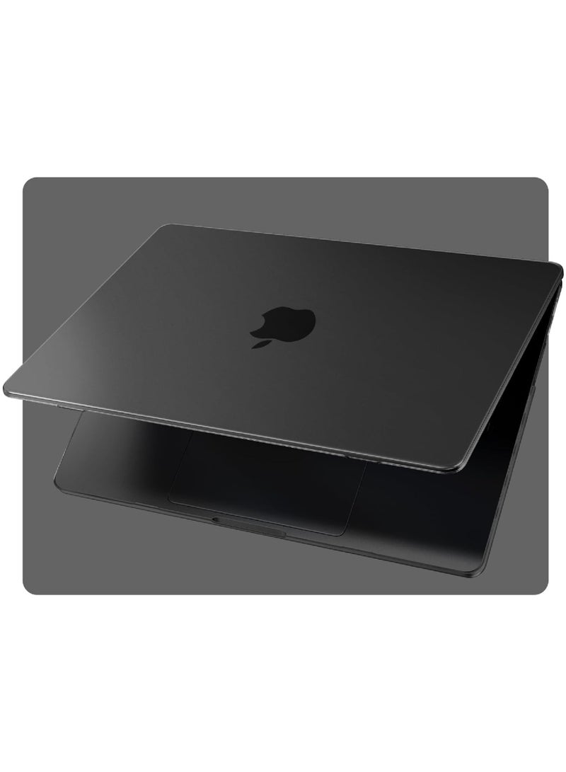 Rock Pow Case Compatible for MacBook Pro 14 inch M5 2025 2024-2021,M4 A3112 A3185 A3401 M3 A2918 A2992 M2 A2779 M1 A2442 Pro/Max Chip,Ultra-Thin Invisible Translucent Hard Shell Cover - Image 1