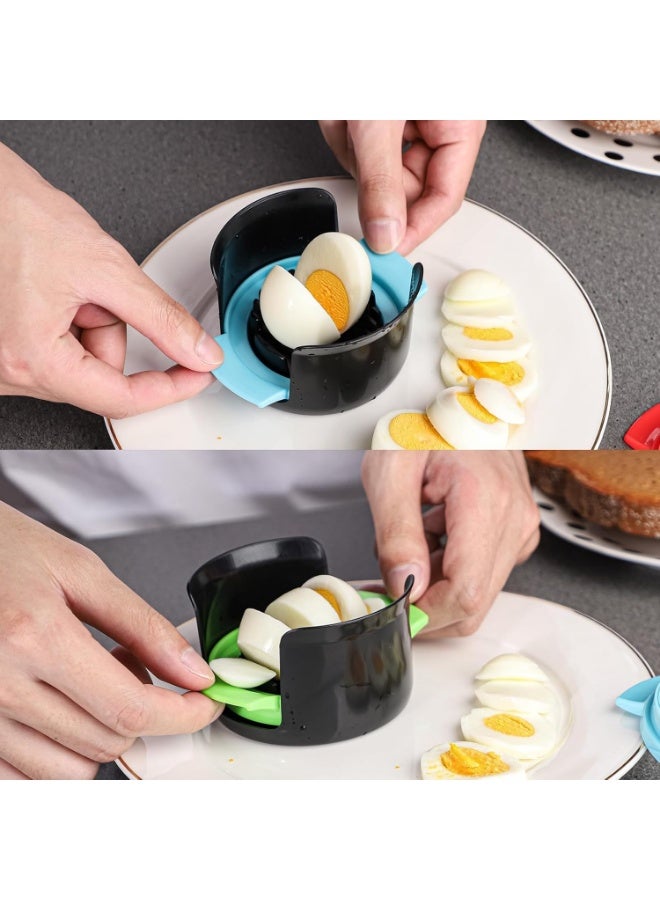 YelaJoy 4 in 1 Fruit Cutter, Multifunctional Egg Slicer Cutter, Strawberry slicer, Strawberry, Tomato, Dicer for Soft Fruit Mushroom Home Use, Vegetable Cutter Easy Kitchen Tool - Image 5