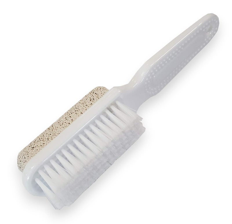 DreamCut Natural Bristle Foot Brush Pumice Stone Combo