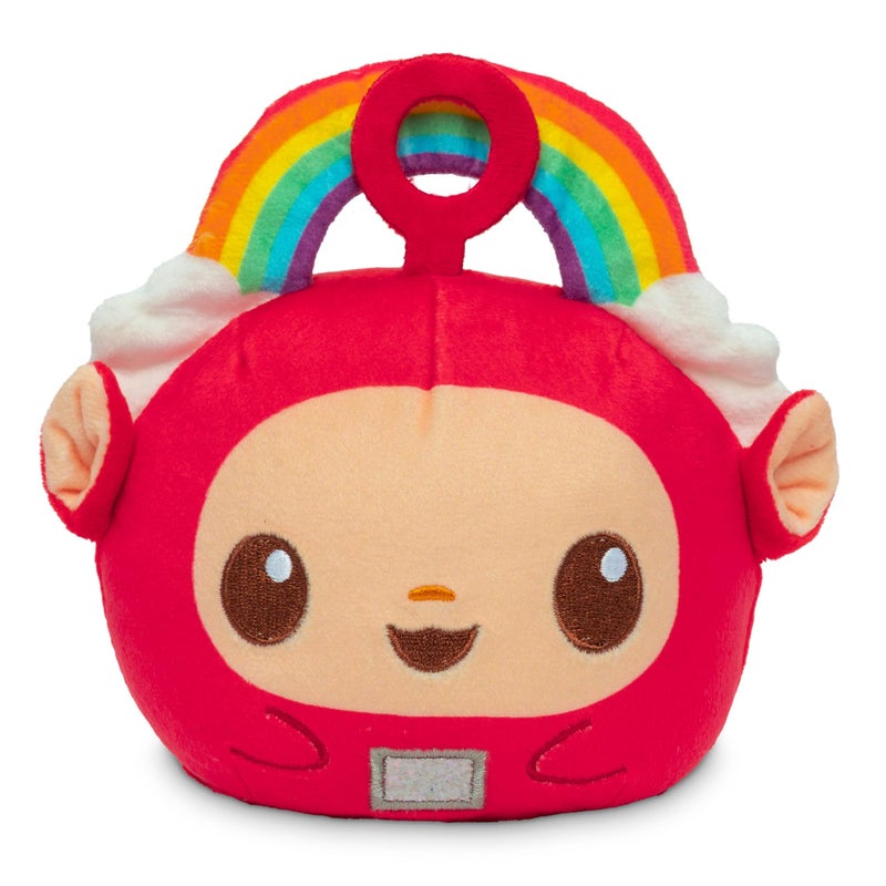 TeeTurtle Reversible Teletubbies Po 4-Inch Two-Sided Flip Plush Toy with Embroidered Details - Cute Mini Collectible Plush for Kids, Teens, and Adults - Image 1
