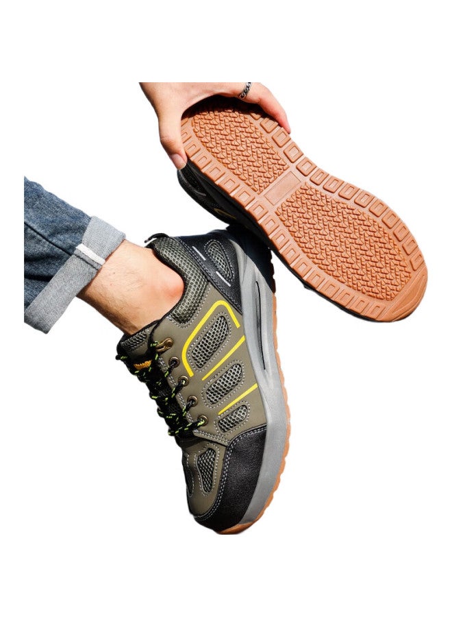 Jingtu Safety Shoes For Men, Non-Slip, Steel Toe Cap, Puncture-Resistant, Wear-Resistant, Lightweight Work Safety Functional Shoes 3070 Size 43 - Image 1