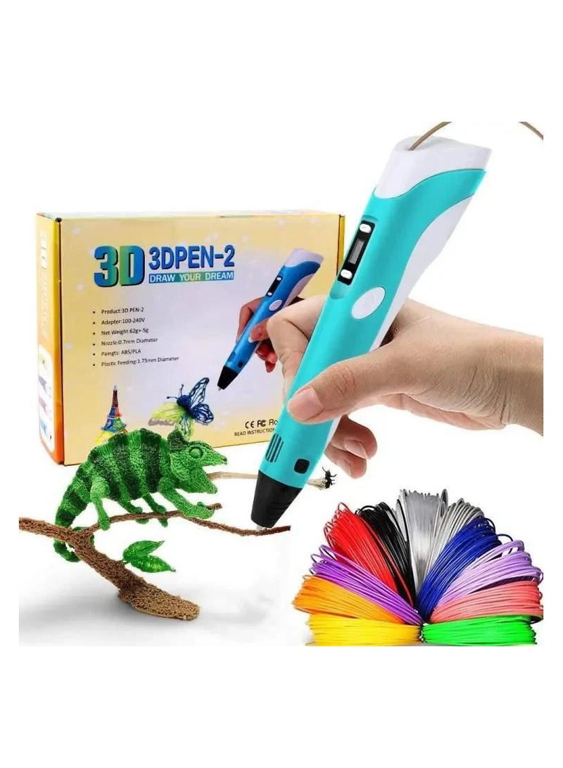 3D pen 3D Printing Pen  Low Temp High Quality filament  LP06 Art Set for Age 4+ - Image 1