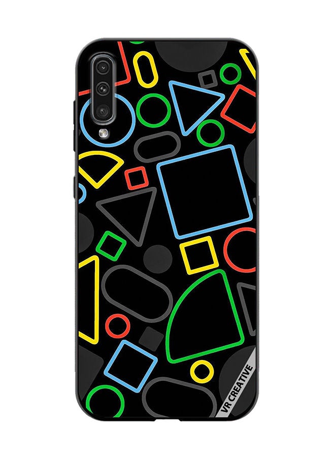 VR CREATIVE Protective Case Cover For Samsung Galaxy A70/A70s Minimal Pattern Design Multicolour - Image 1