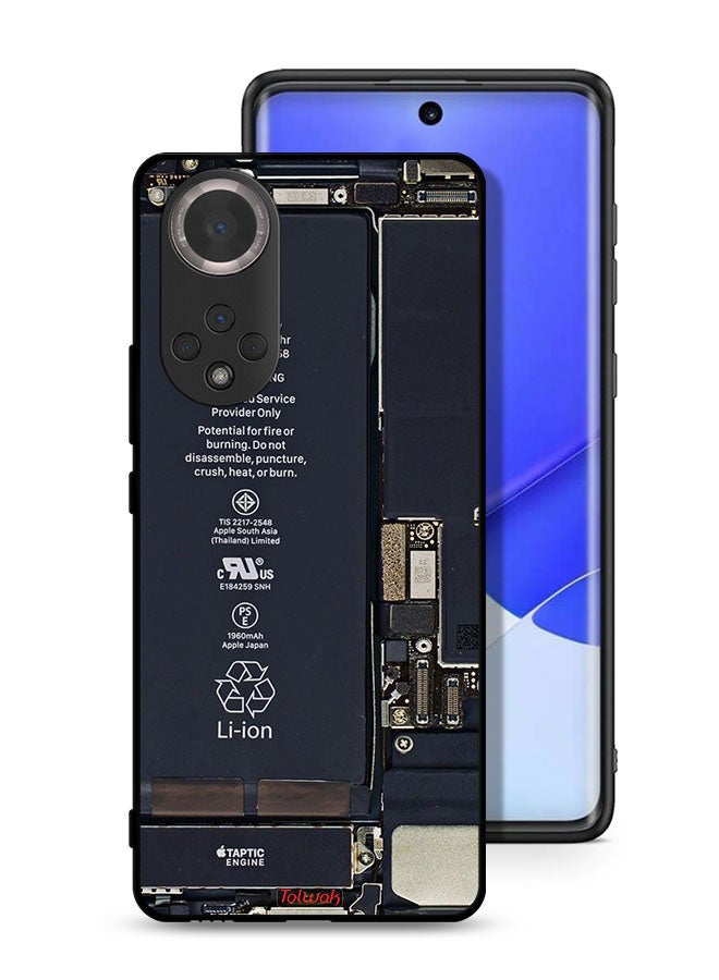 Tolwak Honor 50 Protective Case Cover Phone Circuit Pattern - Image 1