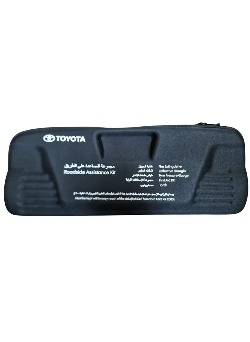 TOYOTA Roadside Safety Kit With Fire Extinguisher, First Aid Kit And Triangle With Bag Toyota Cars - Image 2