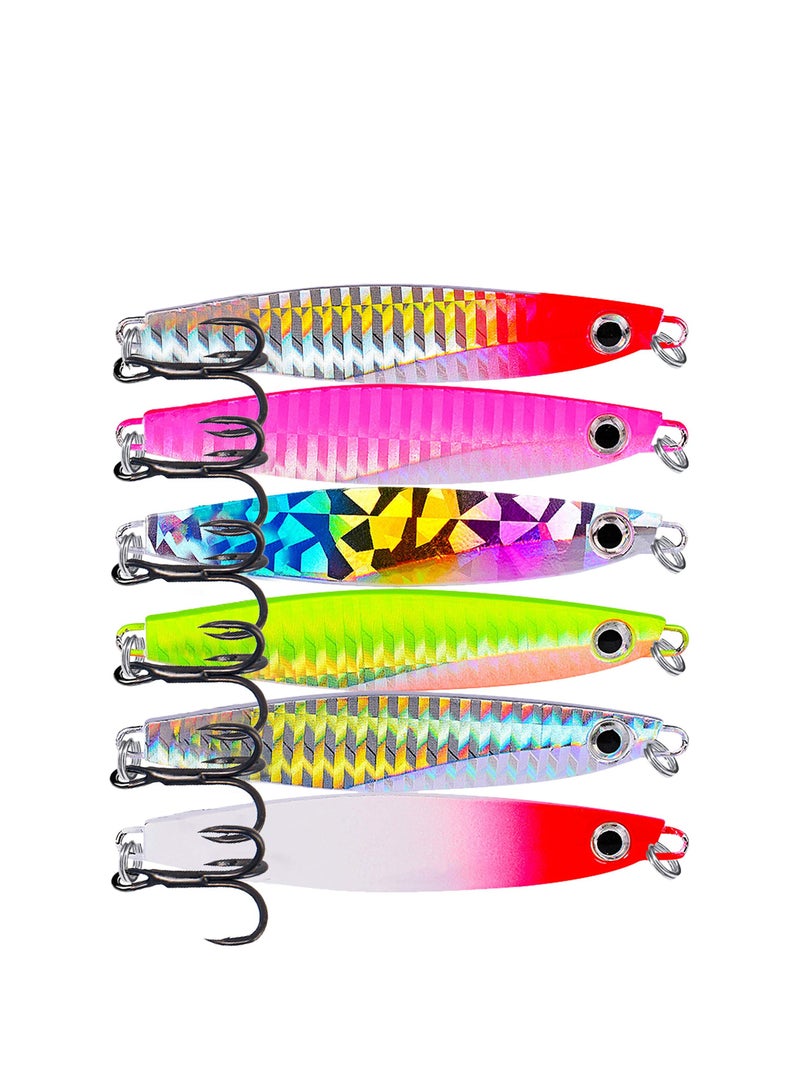 Zikra Fishing Lures Kit Set for Including Soft Plastic Worms Baits Jigs Hooks Lip Gripper 7 Pcs - Image 1