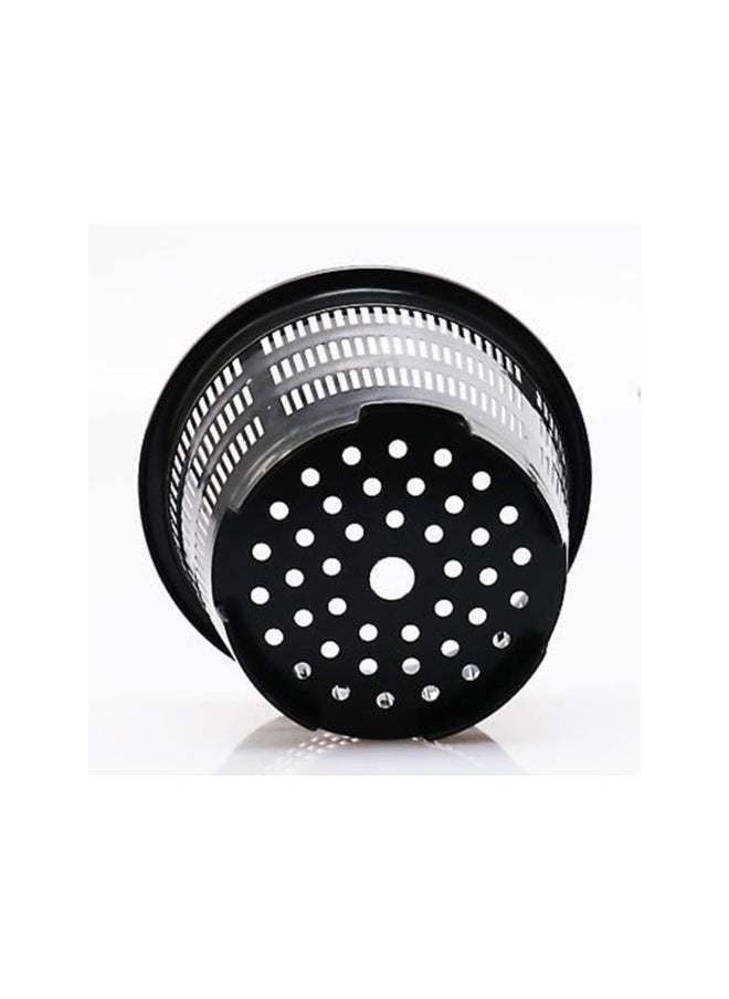 silvercnc - silvercnc Hanging Flower Pots，5 Sets of Plastic Hanging Orchid Pot Breathable Mesh Net Pot Orchid Hanging Basket with Hook Root for Orchids Flower Houseplant Pots for Outdoor Indoor Balcony Patio - Image 1