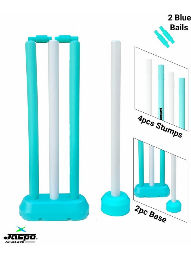 Jaspo jaspo Cricket-Kid Complete Cricket Set for Kids Perfect Introduction to Cricket for Young Players,Plastic Bat for Practice Initial Training of Beginners Learners (Size-1 (Age 2 to 5 yrs)) - Image 2