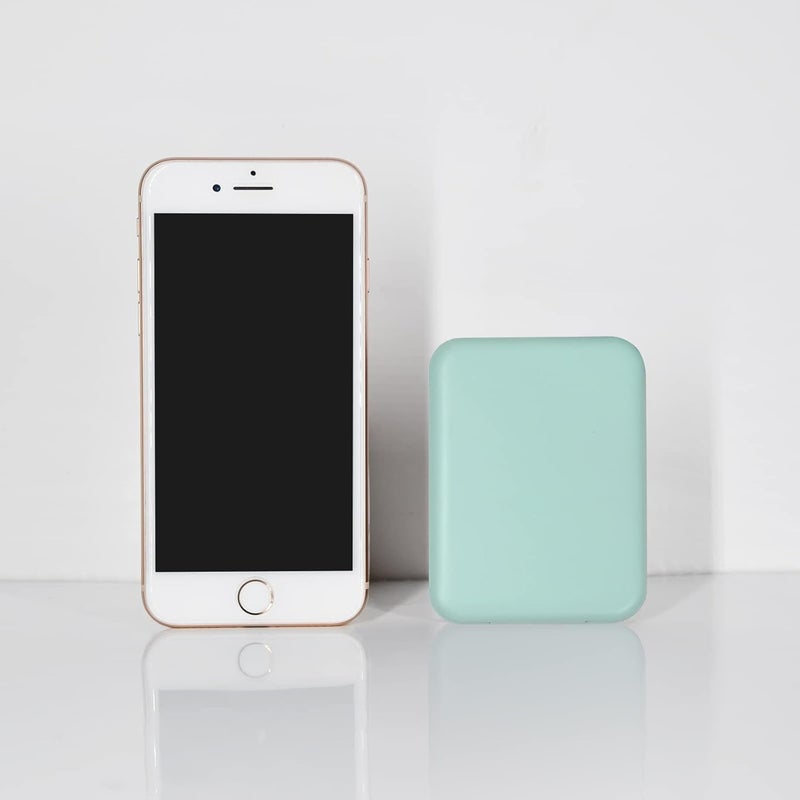 Kintion Pocket Mirror, 1X/3X Magnification LED Compact Travel Makeup Mirror with Light for Purse, 2-Sided, Portable, Folding, Handheld, Small Lighted Mirror for Gift, Cyan Cleaner resistant - Image 4