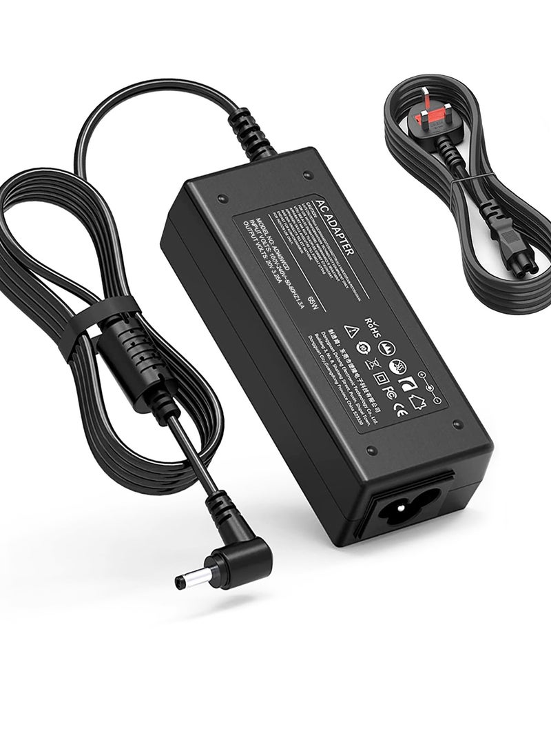 Generic 20V 65W/45W Laptop Charger for Lenovo, Replacement AC Adapter Ideapad, 3 5 320 310 320S 330 330S 110 110S 120S, Ideapad Flex 4 5 6 ADl45WCD 330S-15Ikb Yoga 520 530 Power Supply Cord【4.0 * 1.7mm】  - Image 1