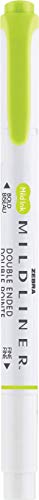 Zebra Pen Mildliner DualTip Highlighters Broad and Fine Tips Ideal for Bible Highlighting No Bleed School Supplies Teacher Supplies and Office Supplies Mild Citrus Green Ink 12Pack 78450upc - Image 3