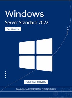 Windows Windows Server Standard 2022 for Lifetime | Digital License | SAME DAY DELIVERY 