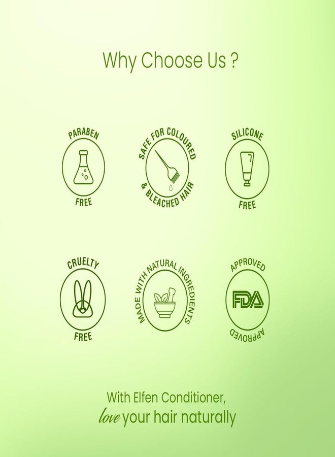 إلفن بلسم إلفن المجدد للشعر الجاف والتالف - 250 مل | يعيد الرطوبة والقوة | تركيبة مغذية لشعر ناعم وصحي - Image 4