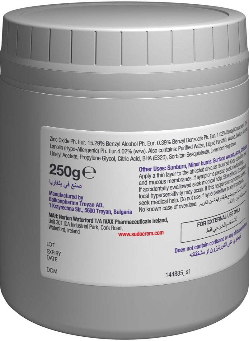 Sudocrem Antiseptic Healing Cream To Protect Rash And Surface Wound - 250g  - Image 4