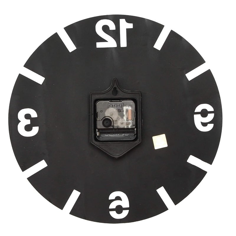 Webelkart Beautiful Round Wooden Wall Clock for Home and Office Decor| Wall Clock for Bedrrom| Wall Clock for Living Room(30 cm x 30 cm x 2.8 cm, Brown)- Without Glass - Image 4