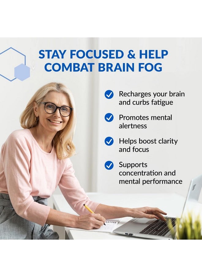 BioTrust BioTrust Brain Bright - Daily Nootropic Boost for Focus, Concentration, Mental Clarity - Caffeine Free Nootropics Brain Support Supplement - Thai Ginger, Ginkgo, Folate, L-Theanine - 30 Servings  - Image 2