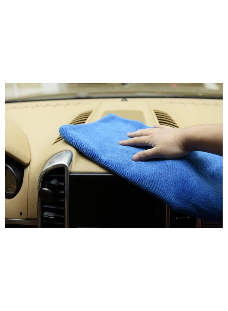 VINSTAR 35 x 75 cm (Pack of 3) Microfiber Fast Drying Kitchen Cleaning Cloth, Car Cleaning, Dish Rags Dust Cloths Ultra Absorbent Lint Free Washcloths  - Image 3