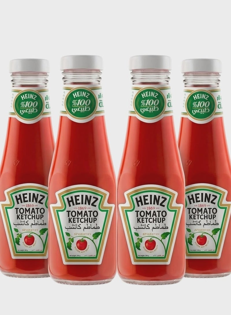 Heinz Tomato Ketchup - 4 Pack (200g Each) - Image 1