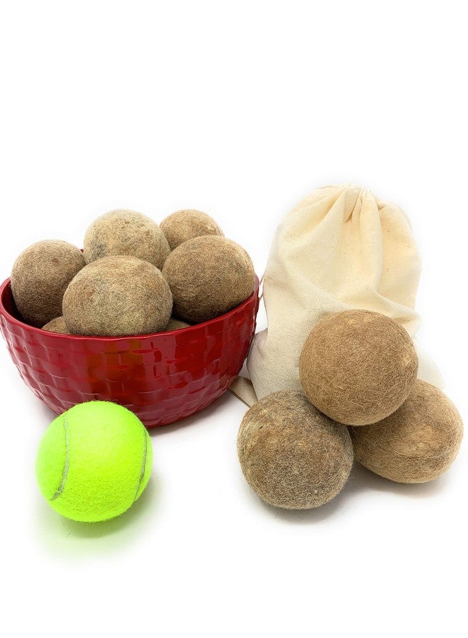 Alpaca Home 100% Alpaca Wool Dryer Balls - Felted - Set of 3 - Made in USA - All Natural Colors - Hypoallergenic - Image 3
