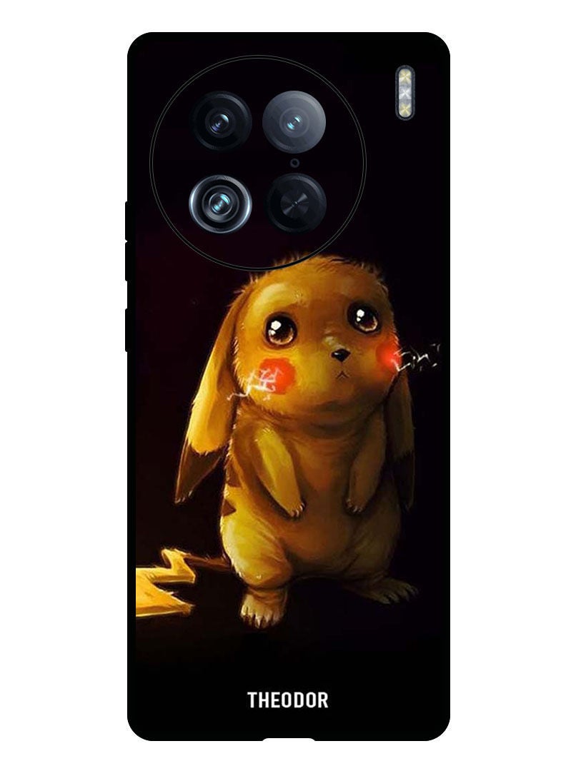 Theodor Protective Case Anti Scratch Shock Proof Bumper Cover For Vivo X90 Pro Cute Yellow Cartoon - Image 1