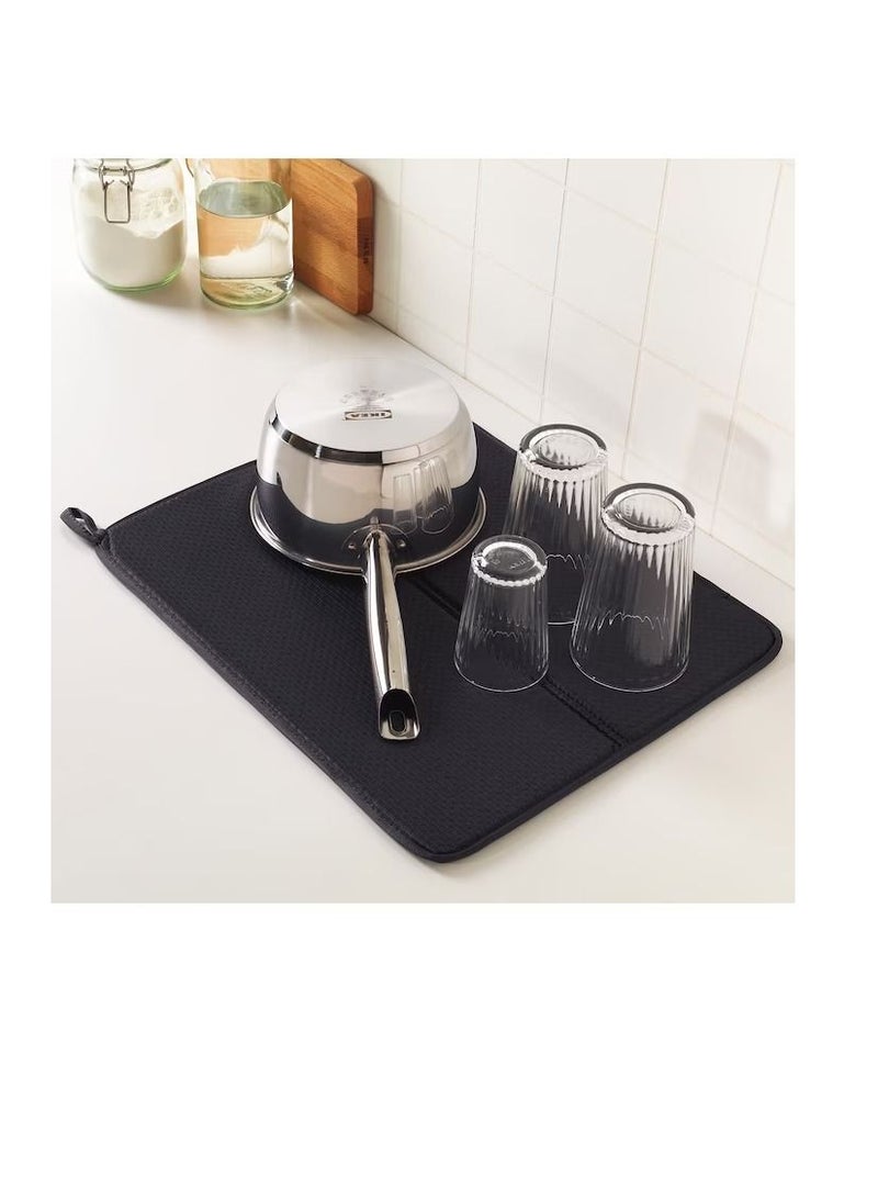 سجادة تجفيف الصحون ، رمادي غامق - Image 2