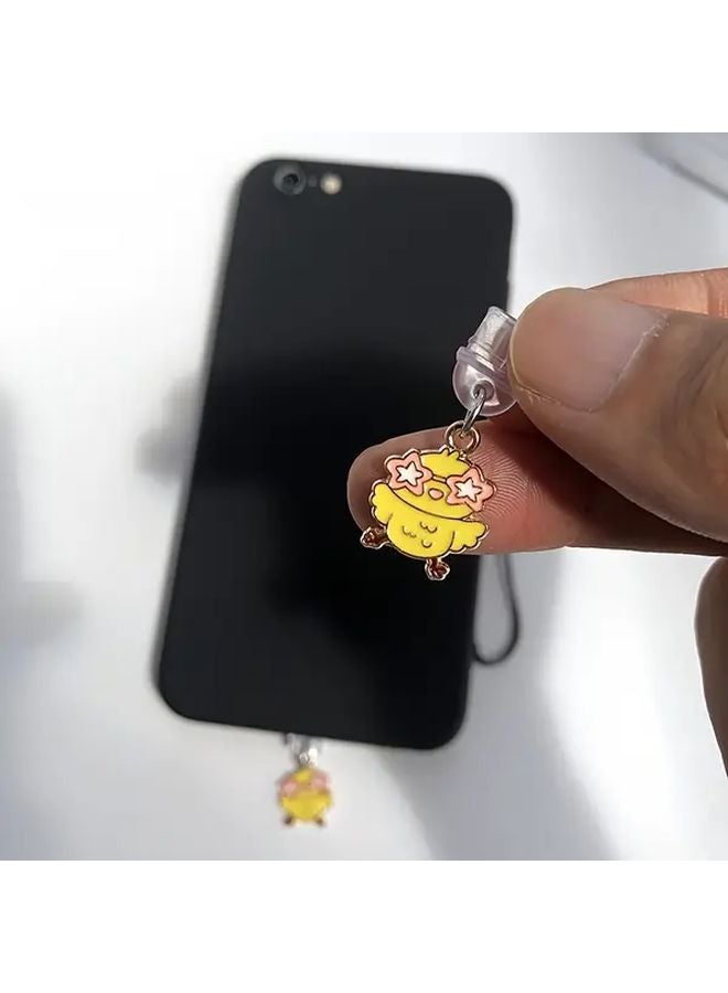 Cute Party Bird Phone Dust Plug Charm For Type C Charging Port Decor Gift - Image 5