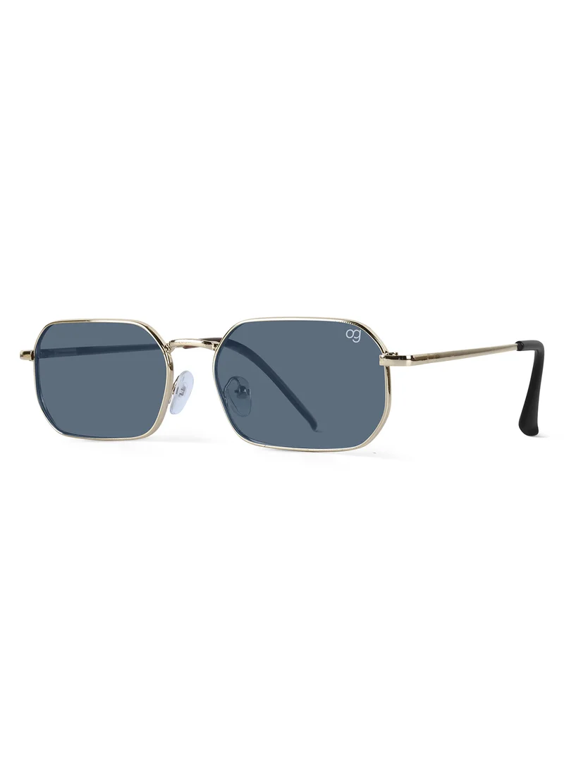 Woggles UV Protection Hexagonal Sunglasses| Men & Women