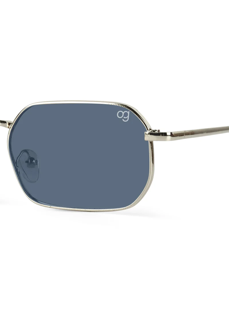 Woggles UV Protection Hexagonal Sunglasses| Men & Women