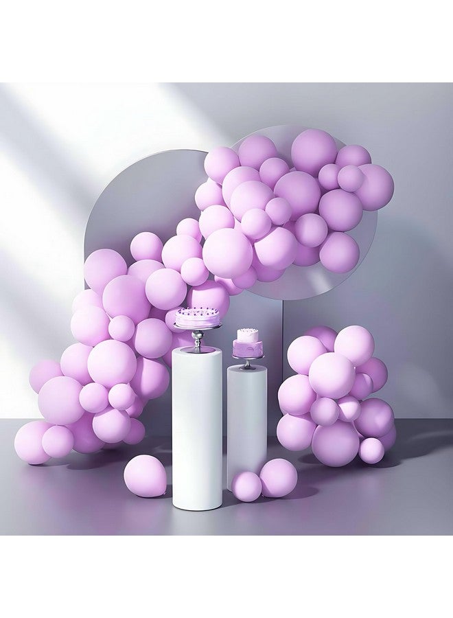 Flyloons Purple Green Yellow Pink Pastel Balloons Pack of 50 for birthday decoration items also suitable Baby Shower, Anniversary, Wedding, Celebration, Party - Image 3