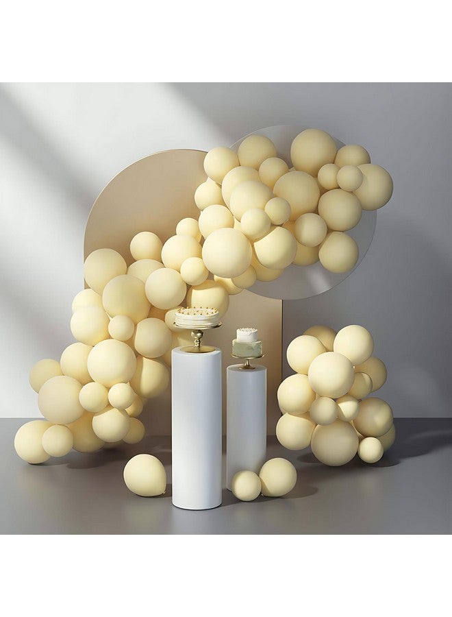 Flyloons Purple Green Yellow Pink Pastel Balloons Pack of 50 for birthday decoration items also suitable Baby Shower, Anniversary, Wedding, Celebration, Party - Image 5