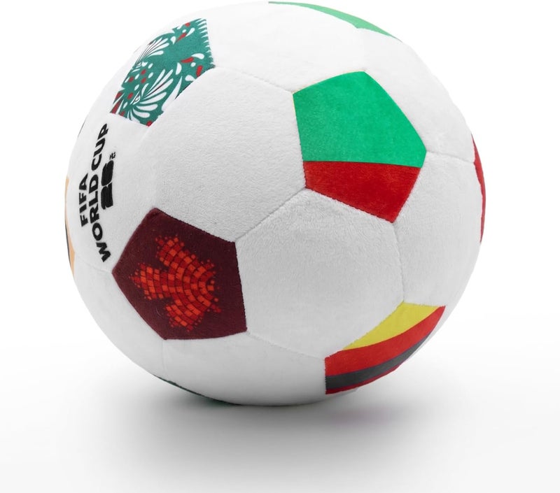 MESUCA FIFA World Cup 2026 Plush Throw Pillow - Soccer Ball Design, 30cm - Image 5