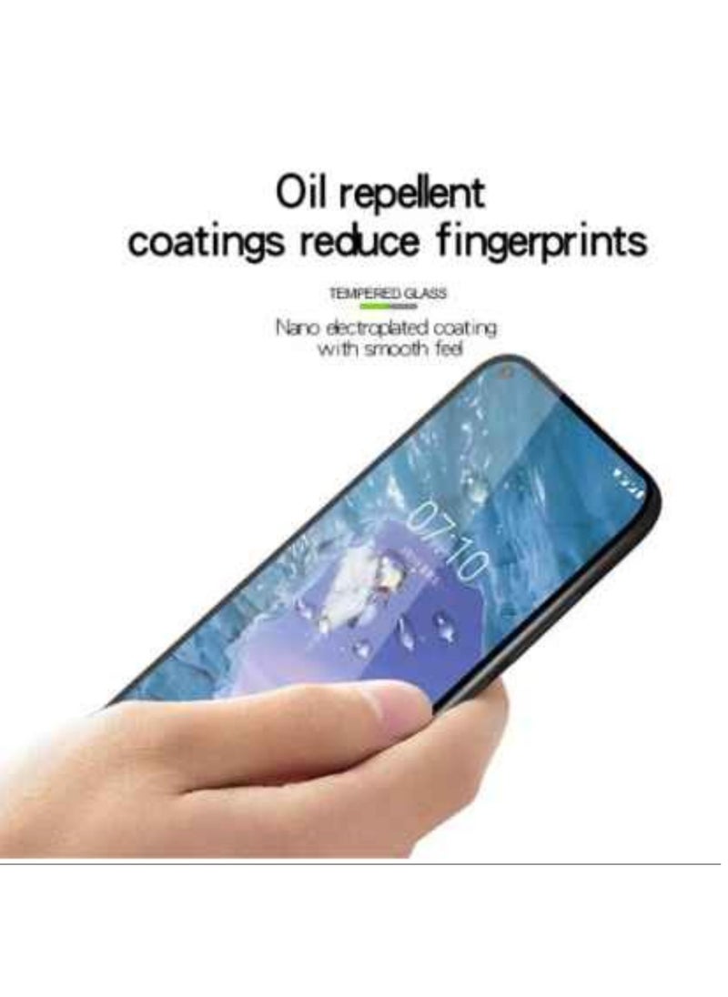 vesus Tempered Glass Screen Protector For Oppo Reno 5 Pro 5G Black - Image 4